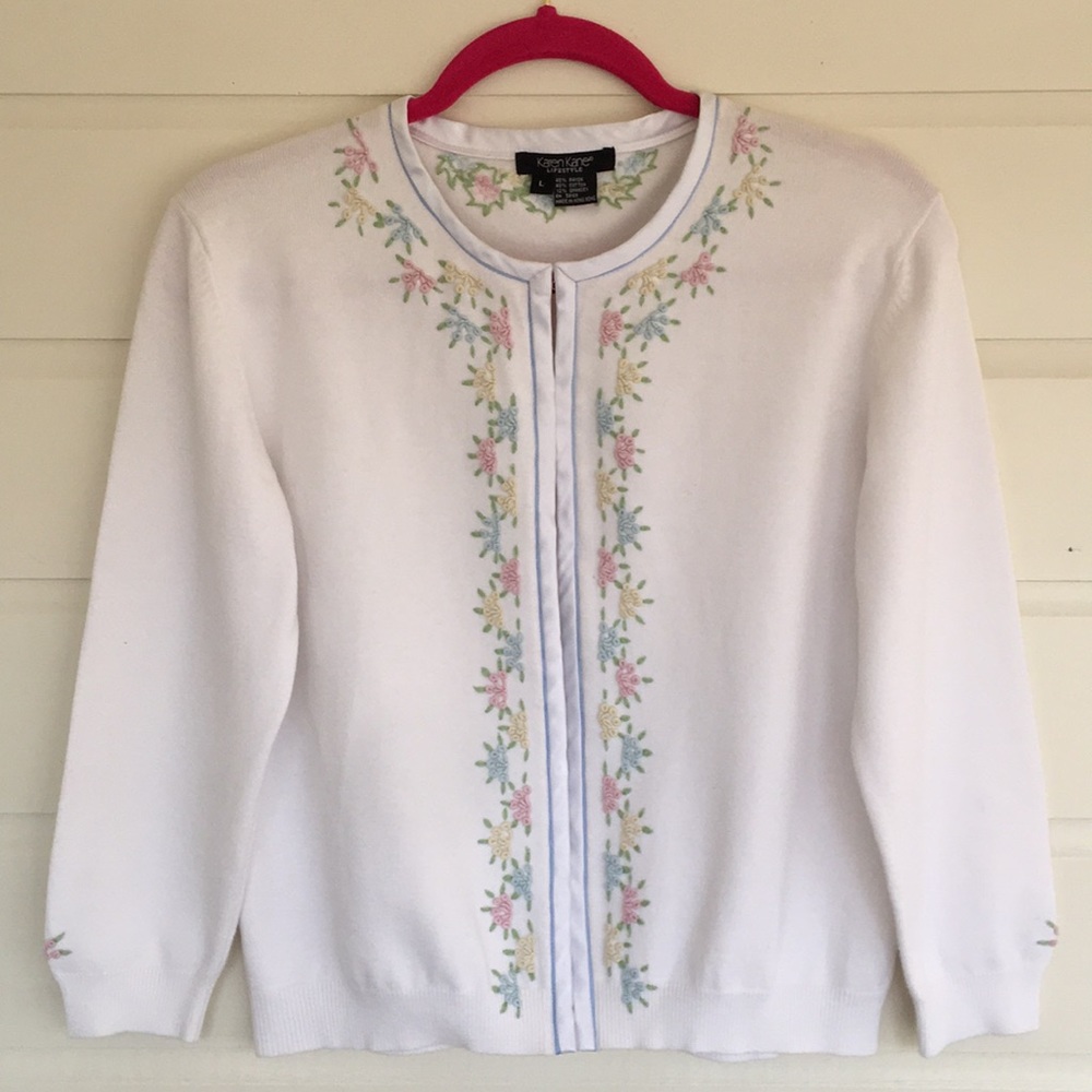 💐🌷Classic Karen Kane Sweater, EUC, Large🌷💐